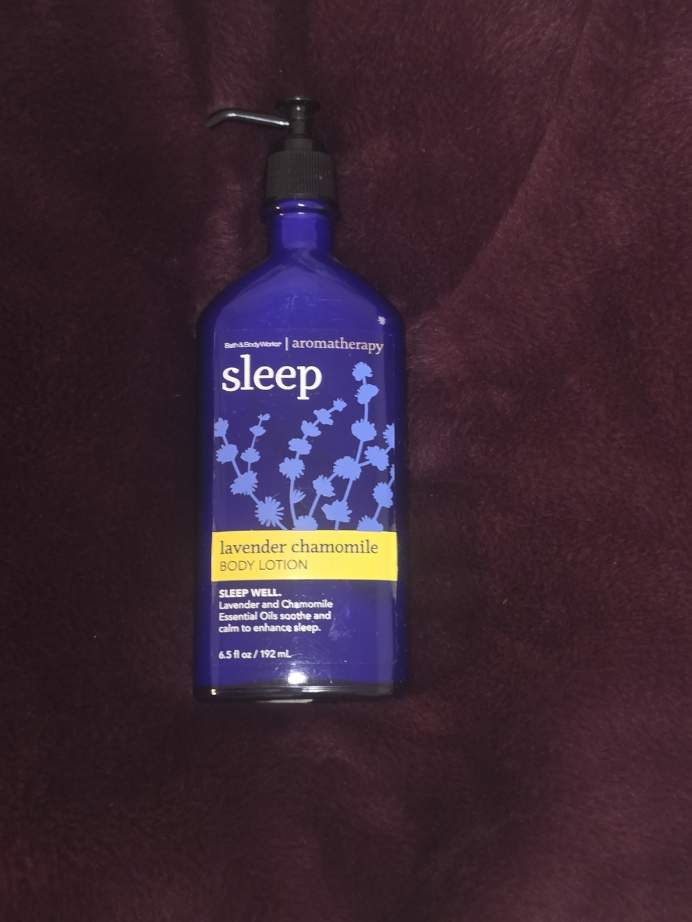 Bath & Body Works Sleep Lavender Chamomile Body Lotion - Blue